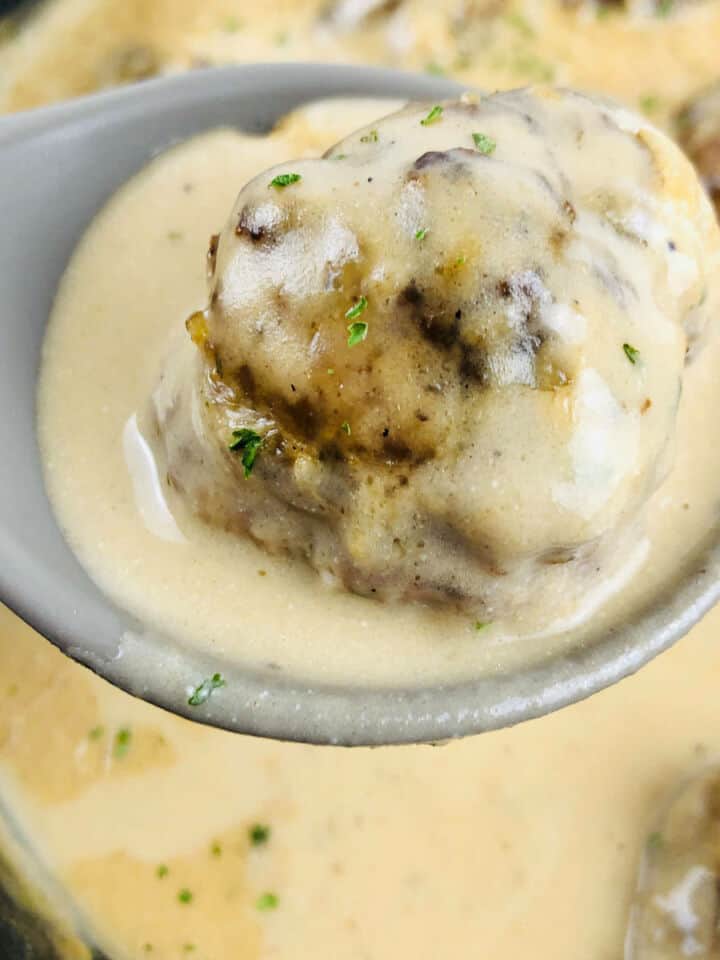 Wagyu Meatballs with Marinara Smells Like Delish