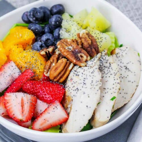 Chicken Strawberry Spinach Salad (Panera)