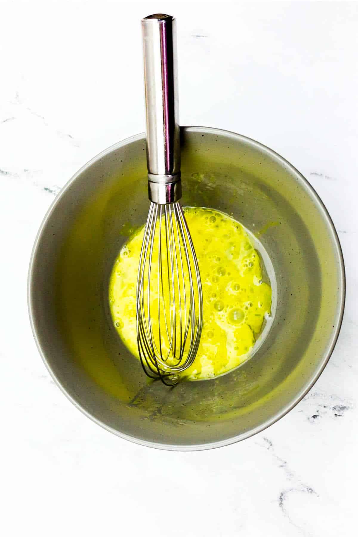 eggs in a bowl for custard.