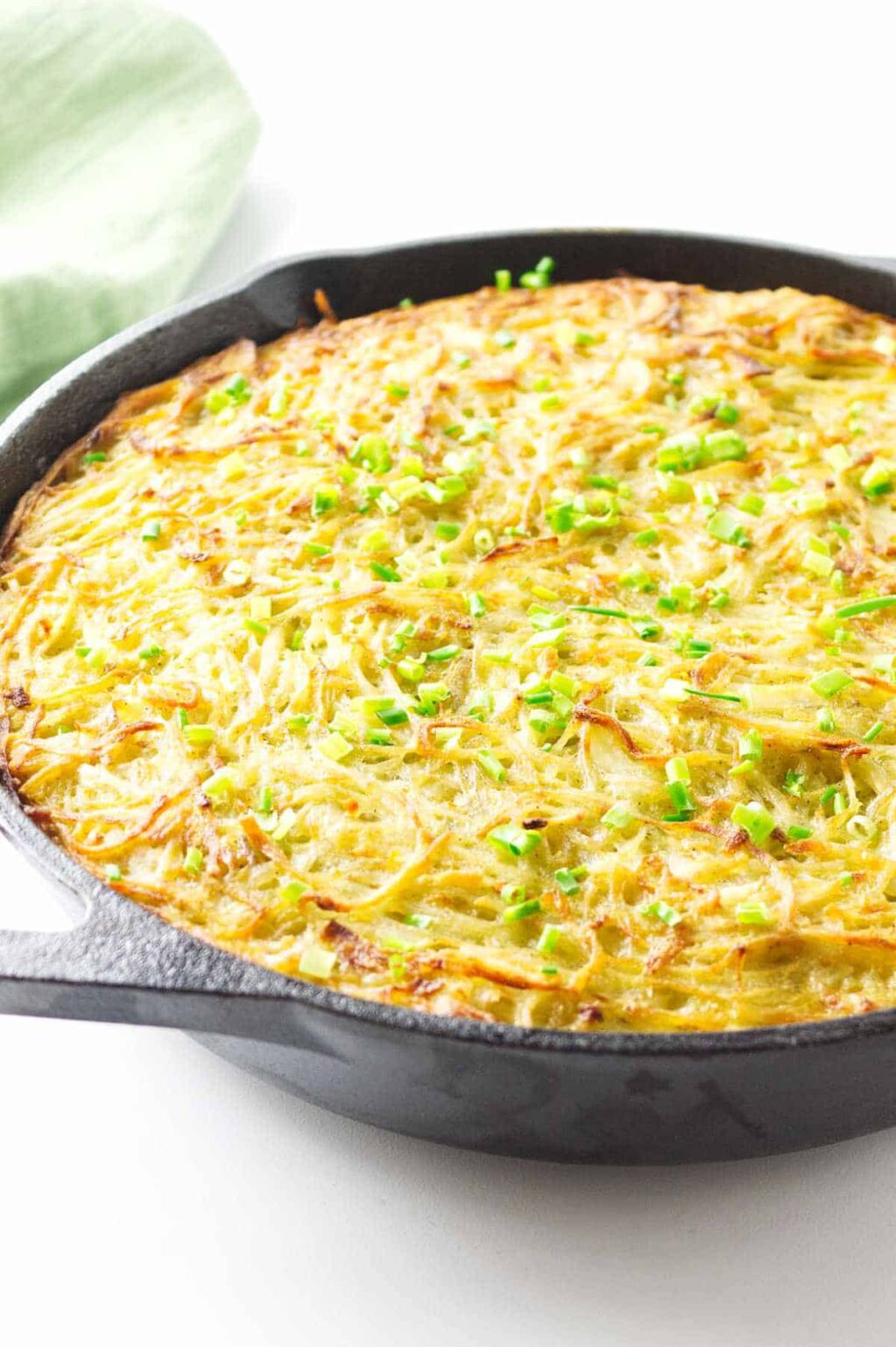 Skillet Potato Kugel Smells Like Delish
