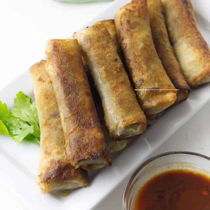 Fresh Vegetable Lumpia Smells Like Delish