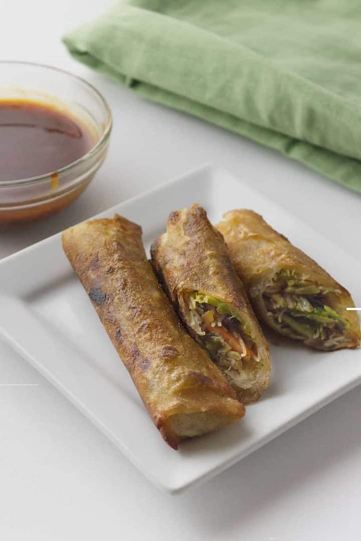 Fresh Vegetable Lumpia Smells Like Delish