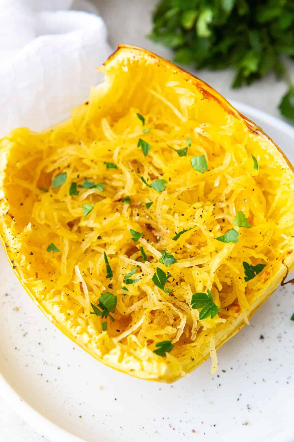 Air Fryer Spaghetti Squash | Smells Like Delish