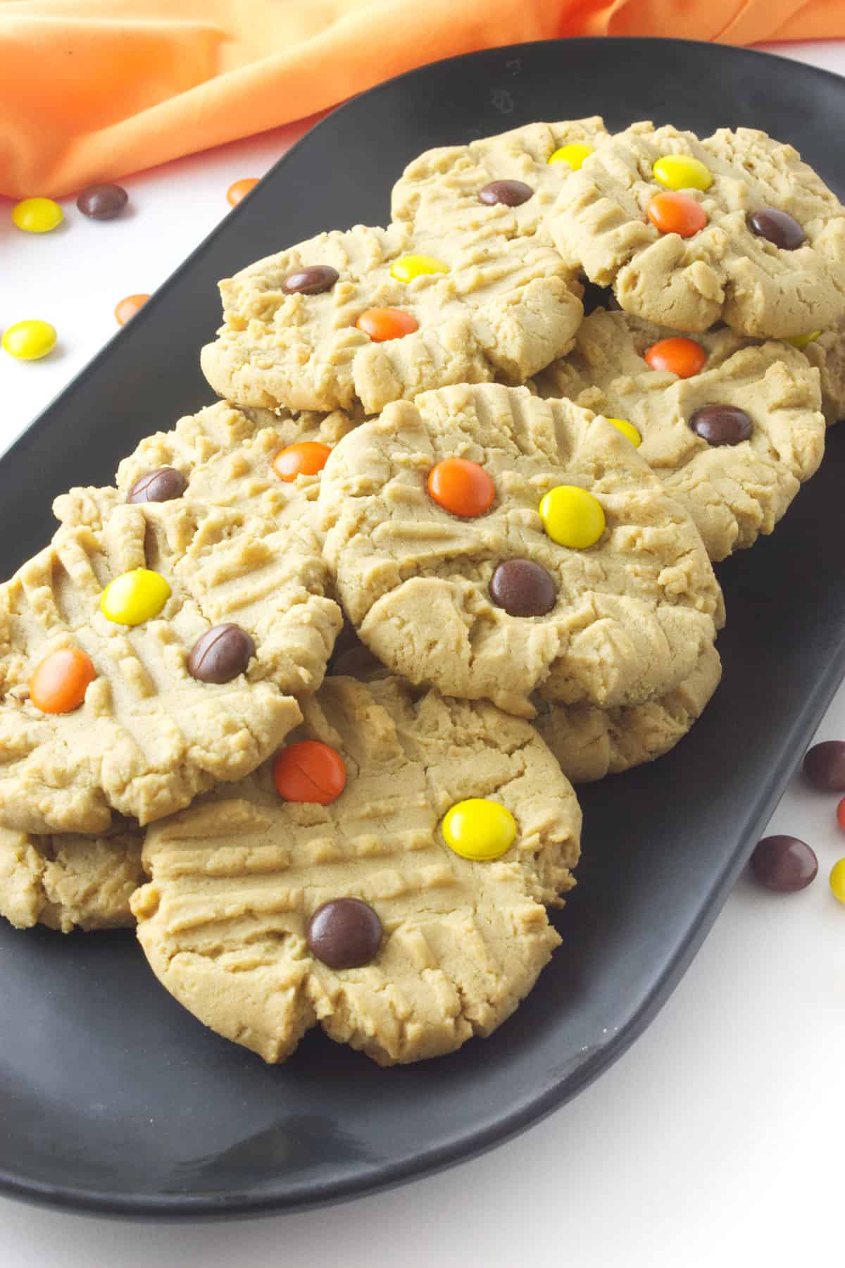 platter or Reese's Pieces Peanut Butter cookies.