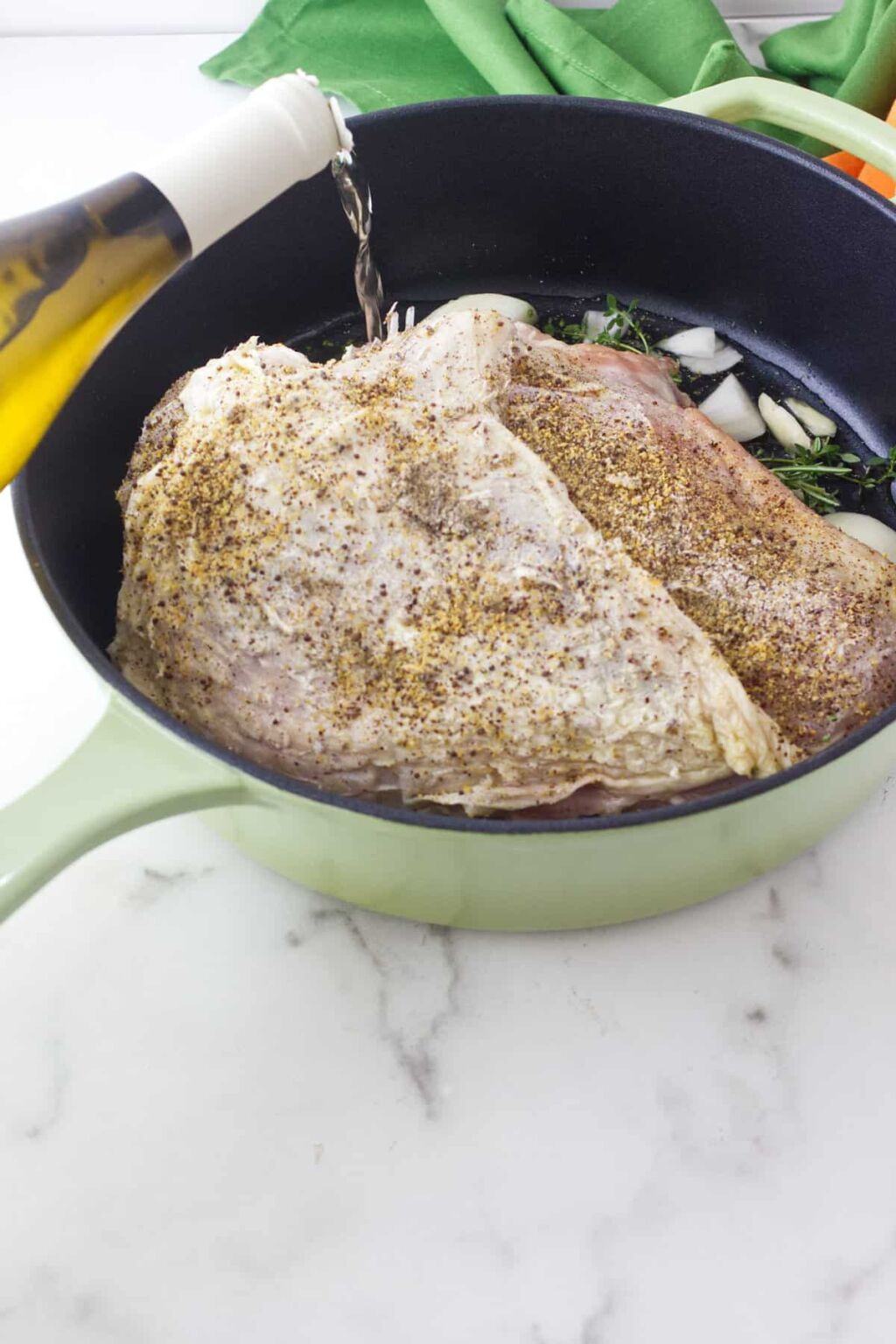Dutch Oven Turkey Breast Smells Like Delish