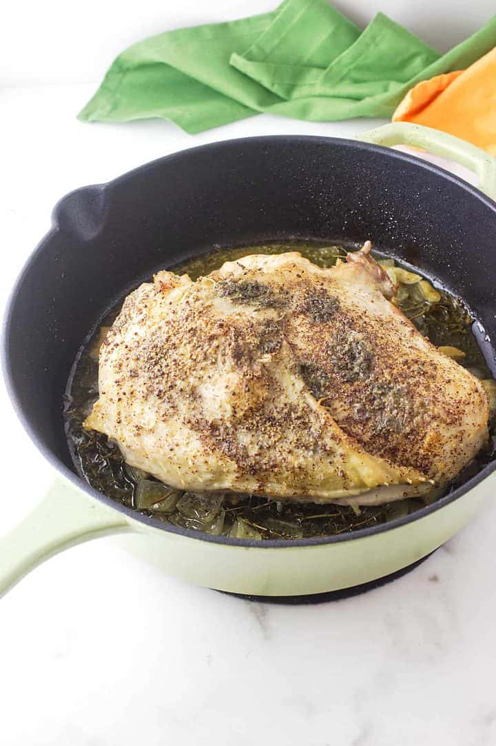 Dutch Oven Turkey Breast Smells Like Delish