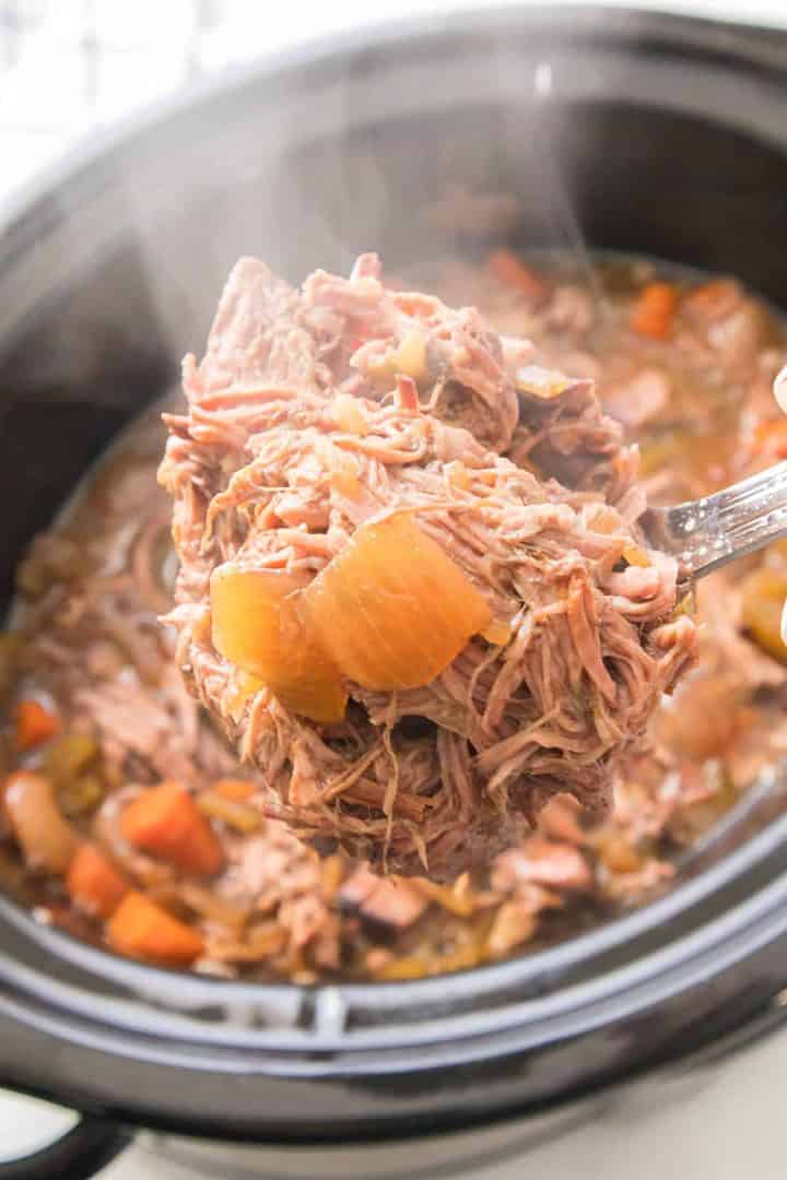 Slow Cooker Pot Roast Smells Like Delish