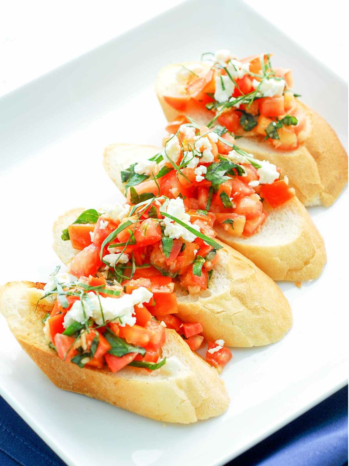 Cherry Tomato Bruschetta Smells Like Delish