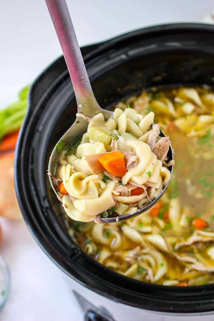 Panera's Chicken Noodle Soup | Smells Like Delish