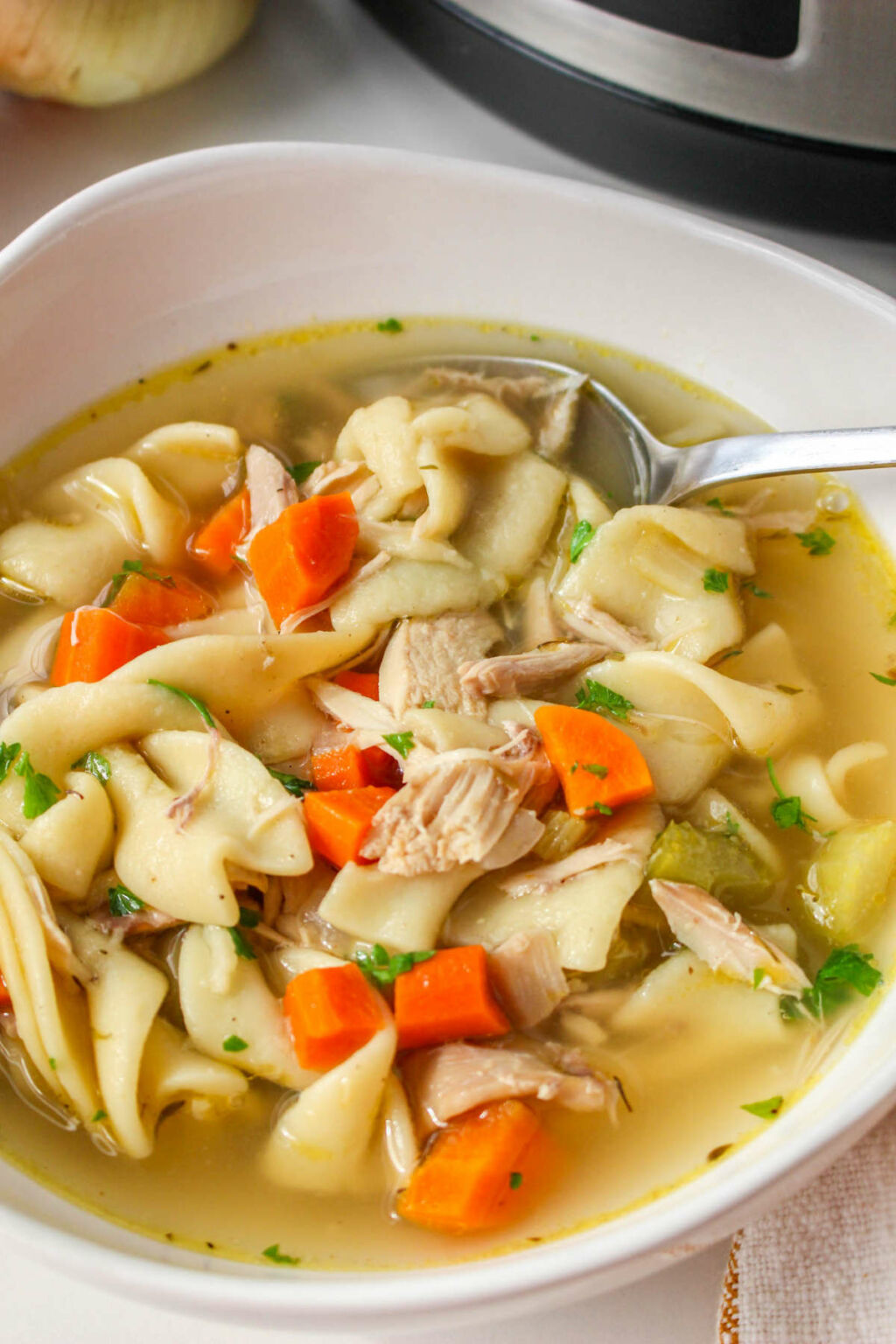 Panera's Chicken Noodle Soup Recipe | Smells Like Delish