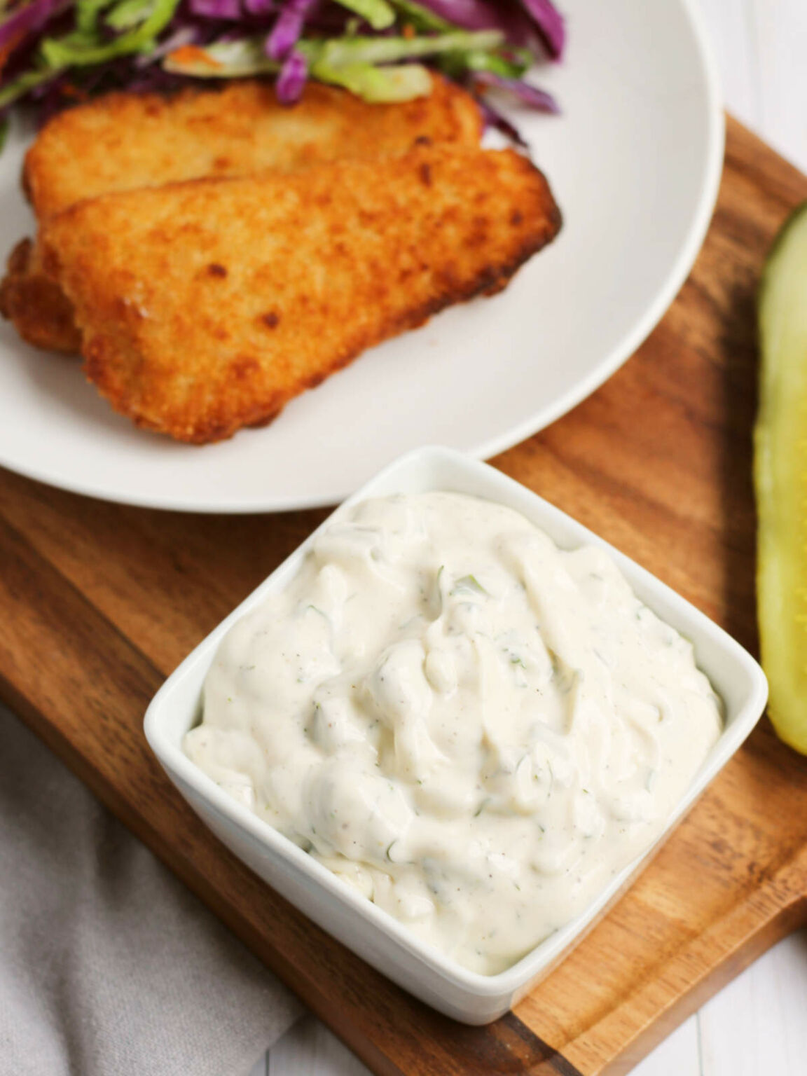 Easy Keto Tartar Sauce | Smells Like Delish