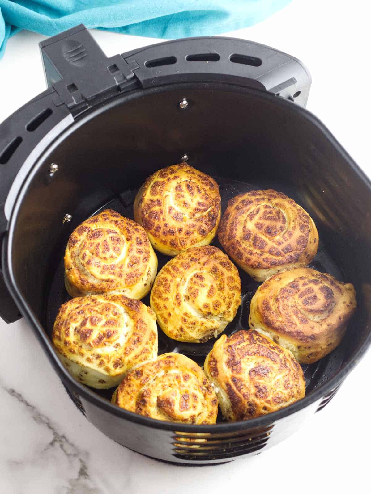 baked pastries. in an air fryer.