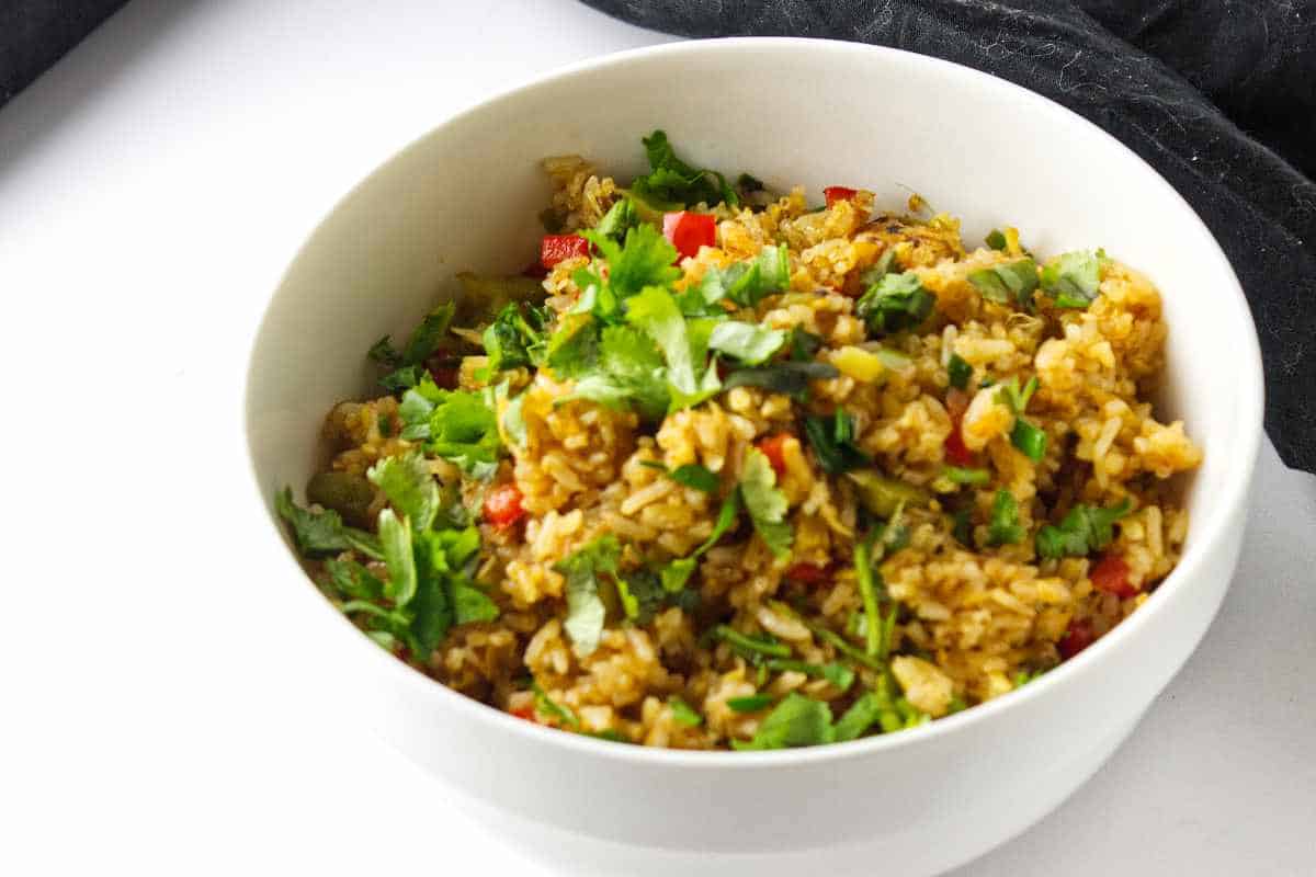 Easy Chimichurri Rice | Smells Like Delish