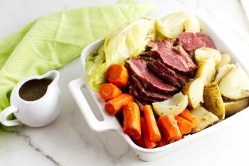 Dutch Oven Corned Beef and Cabbage | Smells Like Delish