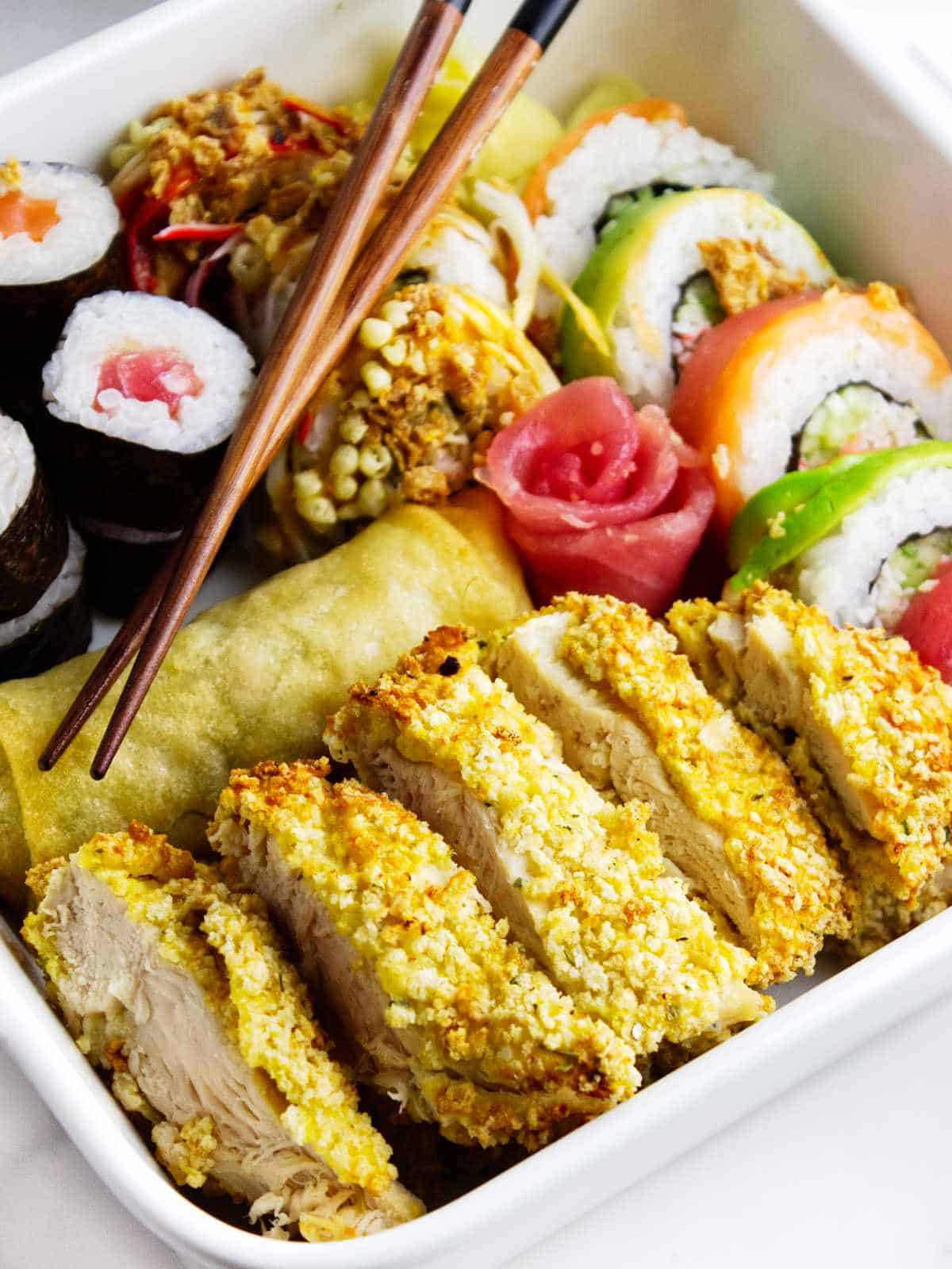 Air Fryer Chicken Katsu Smells Like Delish