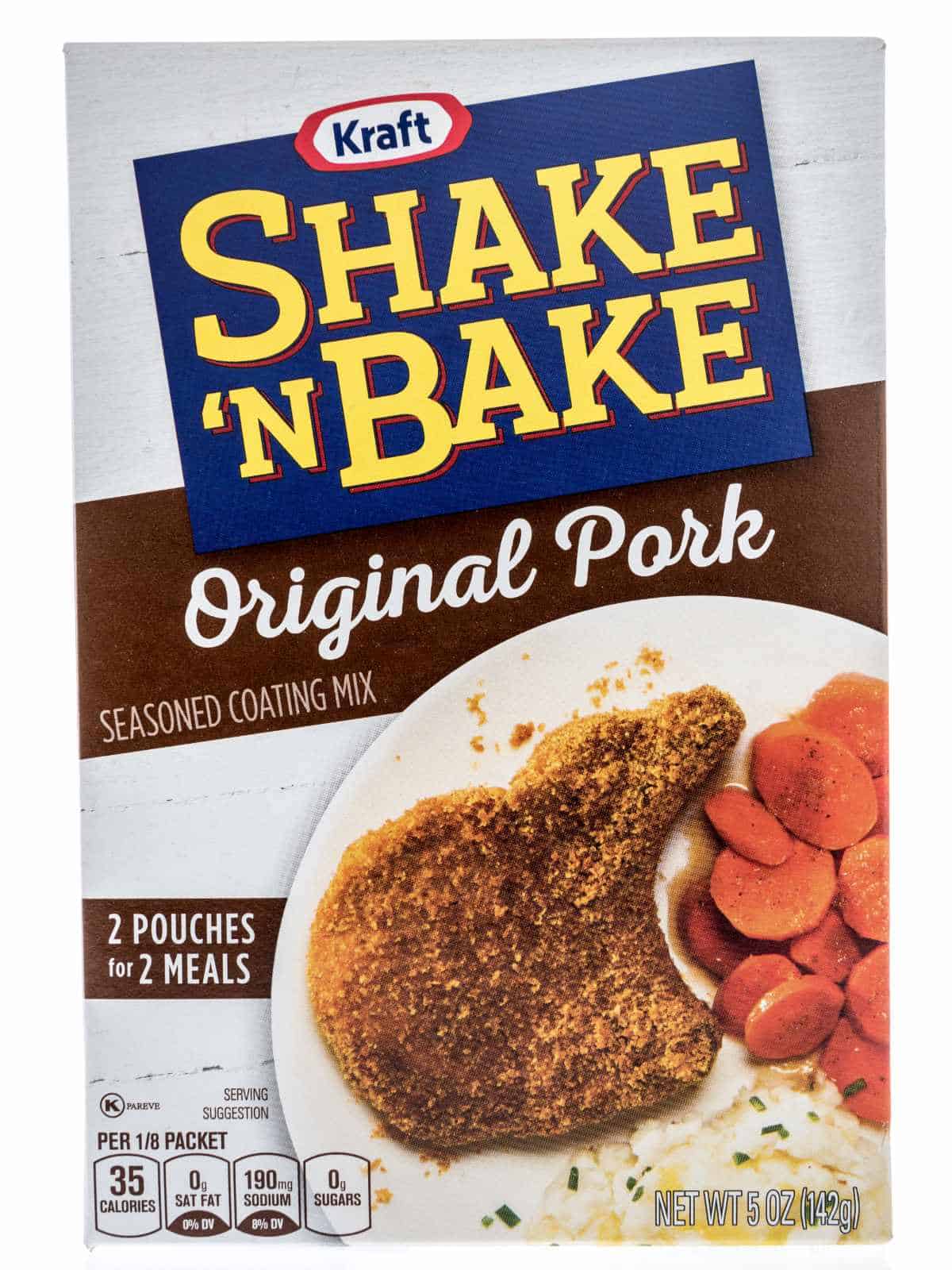 box of shake n bake for pork.
