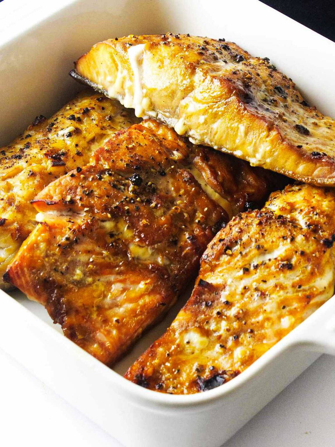 Copycat Bourbon Glazed Longhorns Salmon Recipe Smells Like Delish