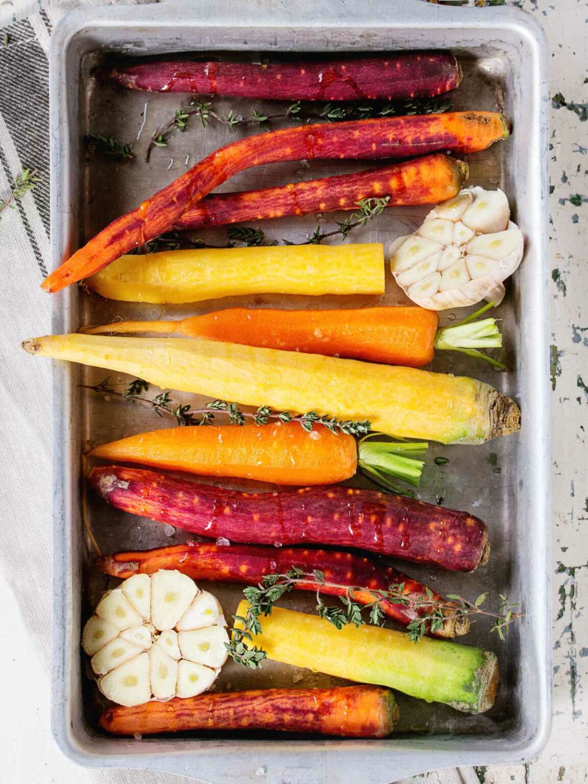 Roasted Rainbow Carrots Smells Like Delish