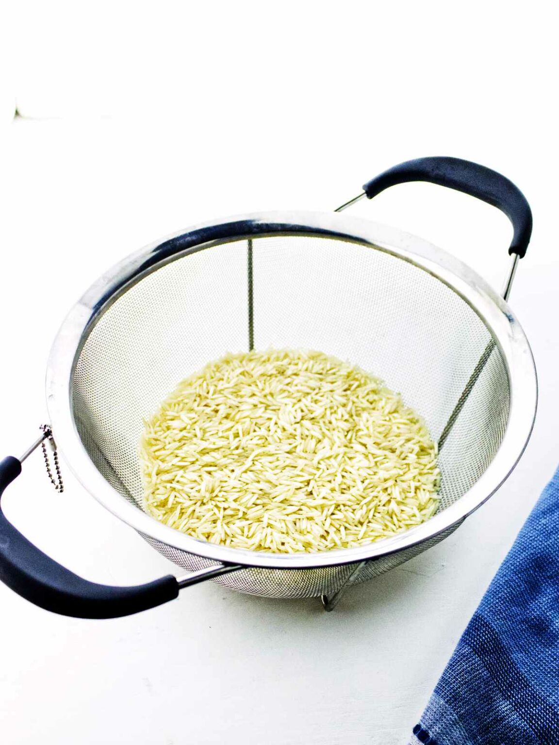 View of Steamed White Rice | Smells Like Delish