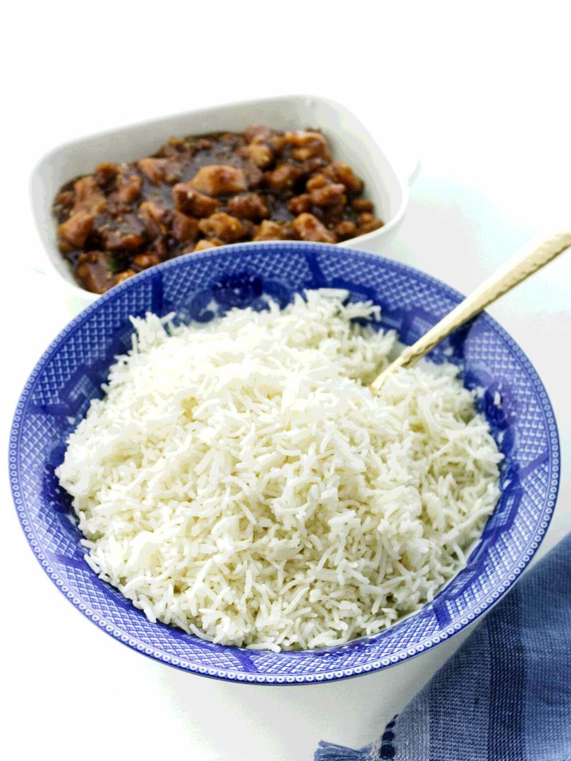 Fluffy Steamed White Rice | Smells Like Delish