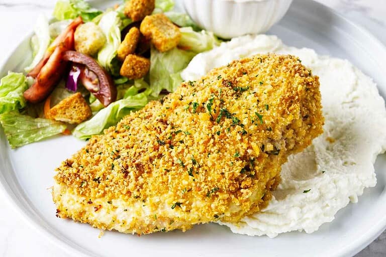 Panko Crusted Chicken Smells Like Delish