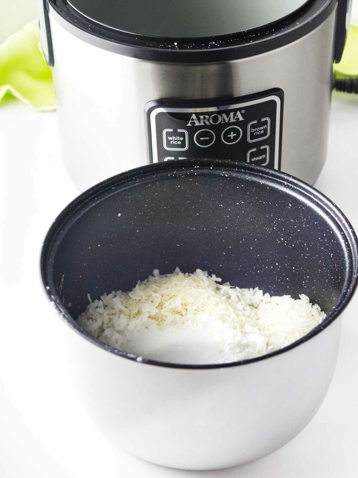 Rice Cooker Coconut Rice Smells Like Delish