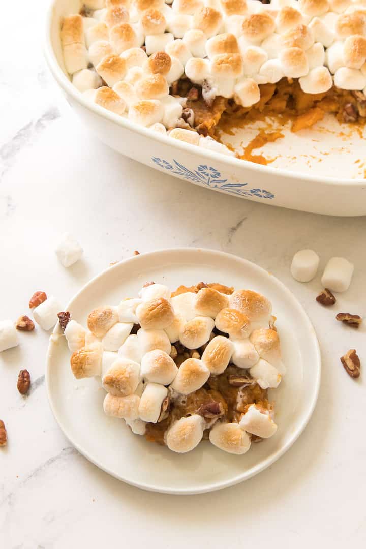 Southern Sweet Potato Casserole | Smells Like Delish