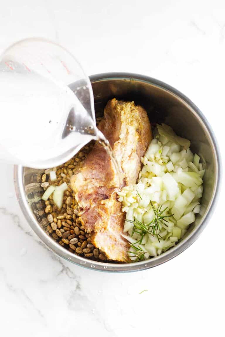 Instant Pot Ham and Beans Smells Like Delish