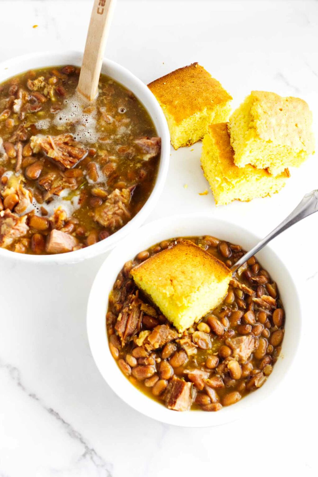 Instant Pot Ham and Beans Smells Like Delish