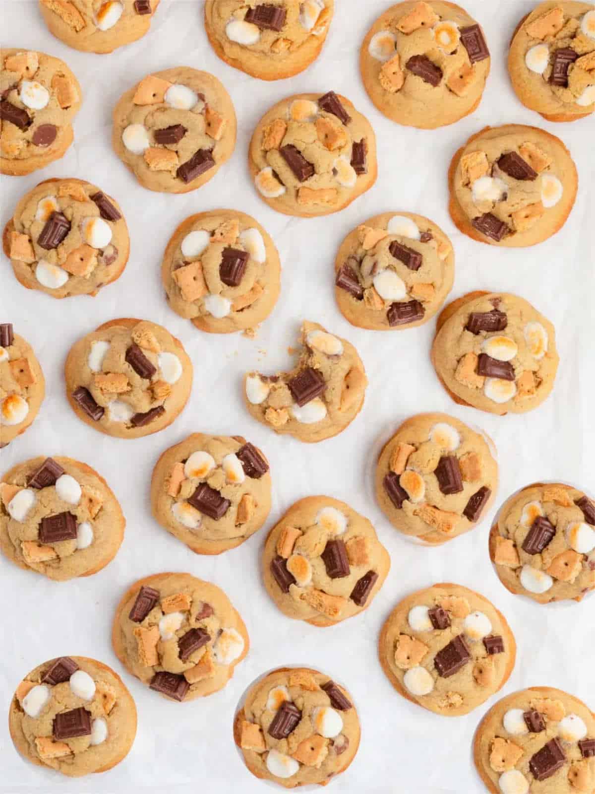 summer favorites: s'more's cookies.