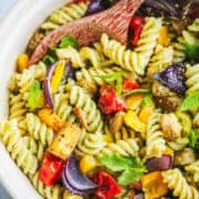summer dinner recipes: vegan pasta salad.