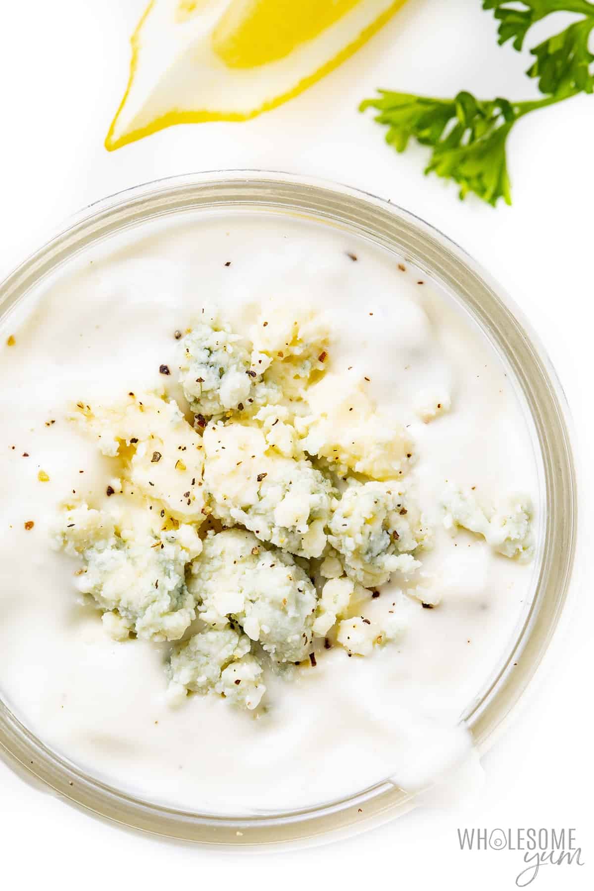 blue cheese dressing for cookout condiments.