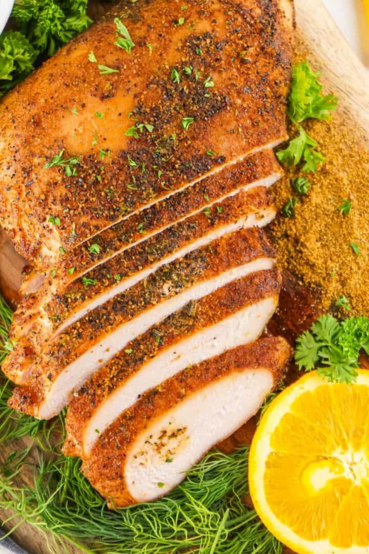 Smoked Cajun Turkey Breast Smells Like Delish