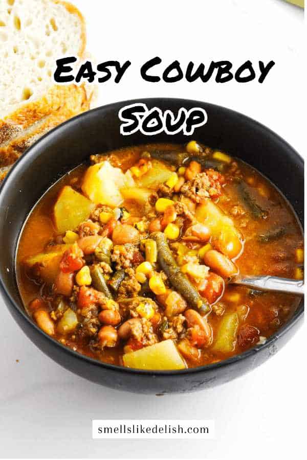 bowl of tex-mex flavored stew.