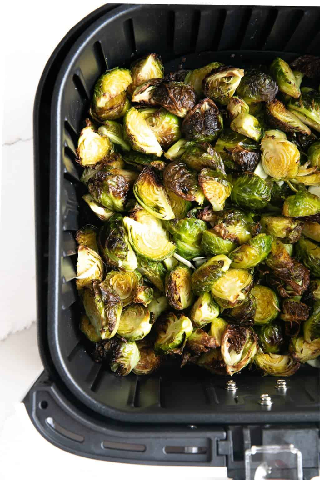 Air fryer brussels sprouts for awesome air fryer appetizers.