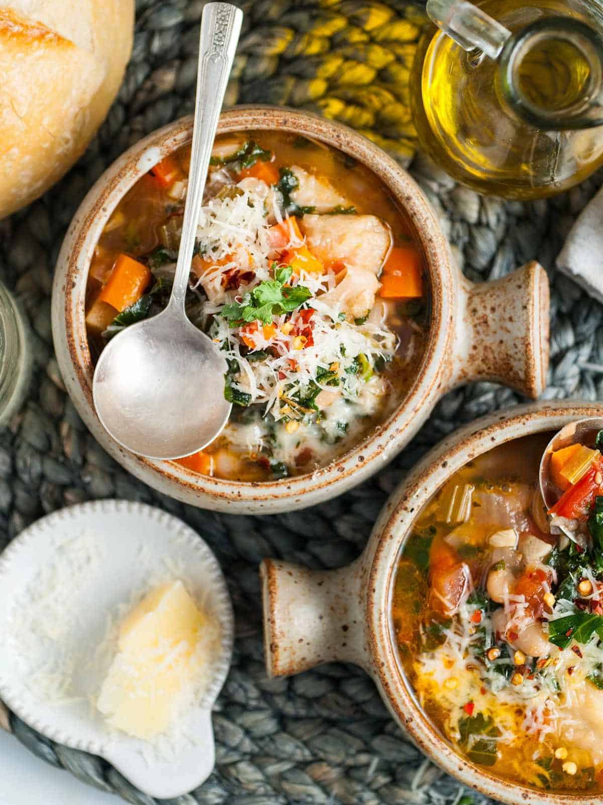 Ribollita Italian Bean soup.