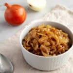 Caramelized Onions in a Bowl.