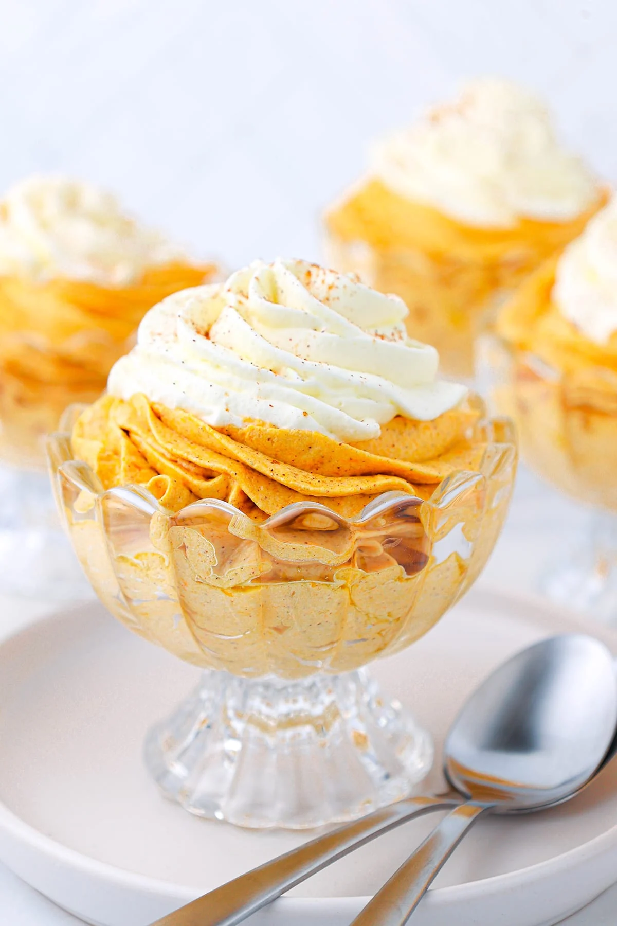 pumpkin cheesecake mousse with cool whip.