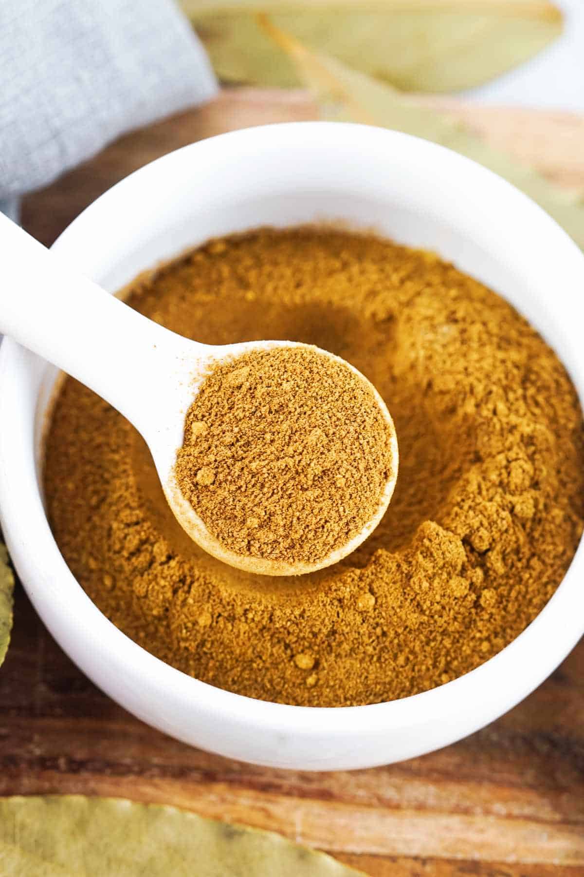 homemade pumpkin pie spice substitute.