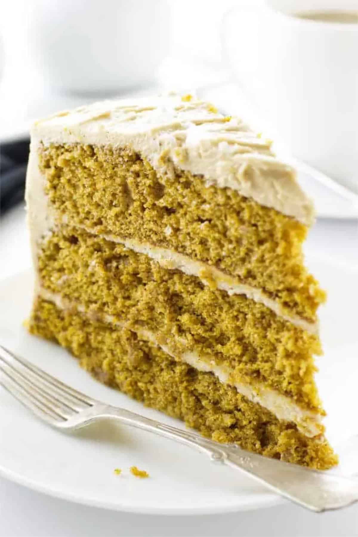 pumpkin spice cake with salted caramel frosting, Best Pumpkin Recipes.